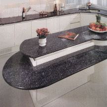 A and M Carpet Granite Kitchen
